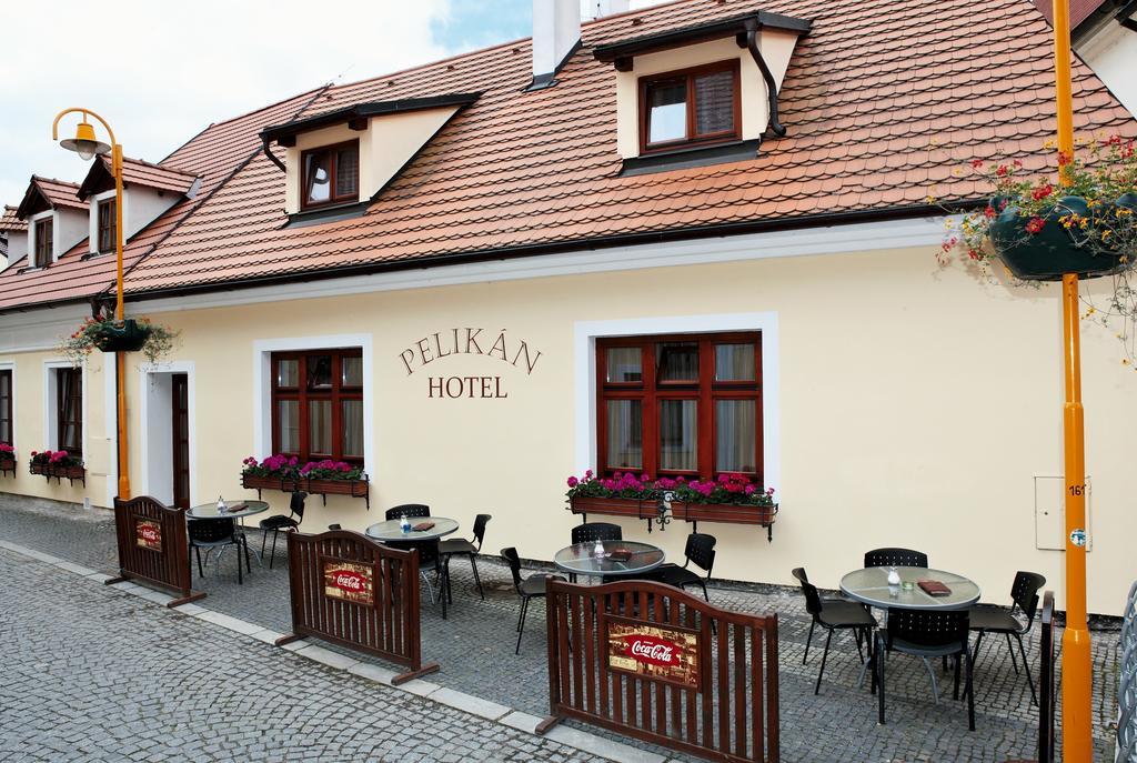 Hotel Pelikan Třeboň Exteriör bild